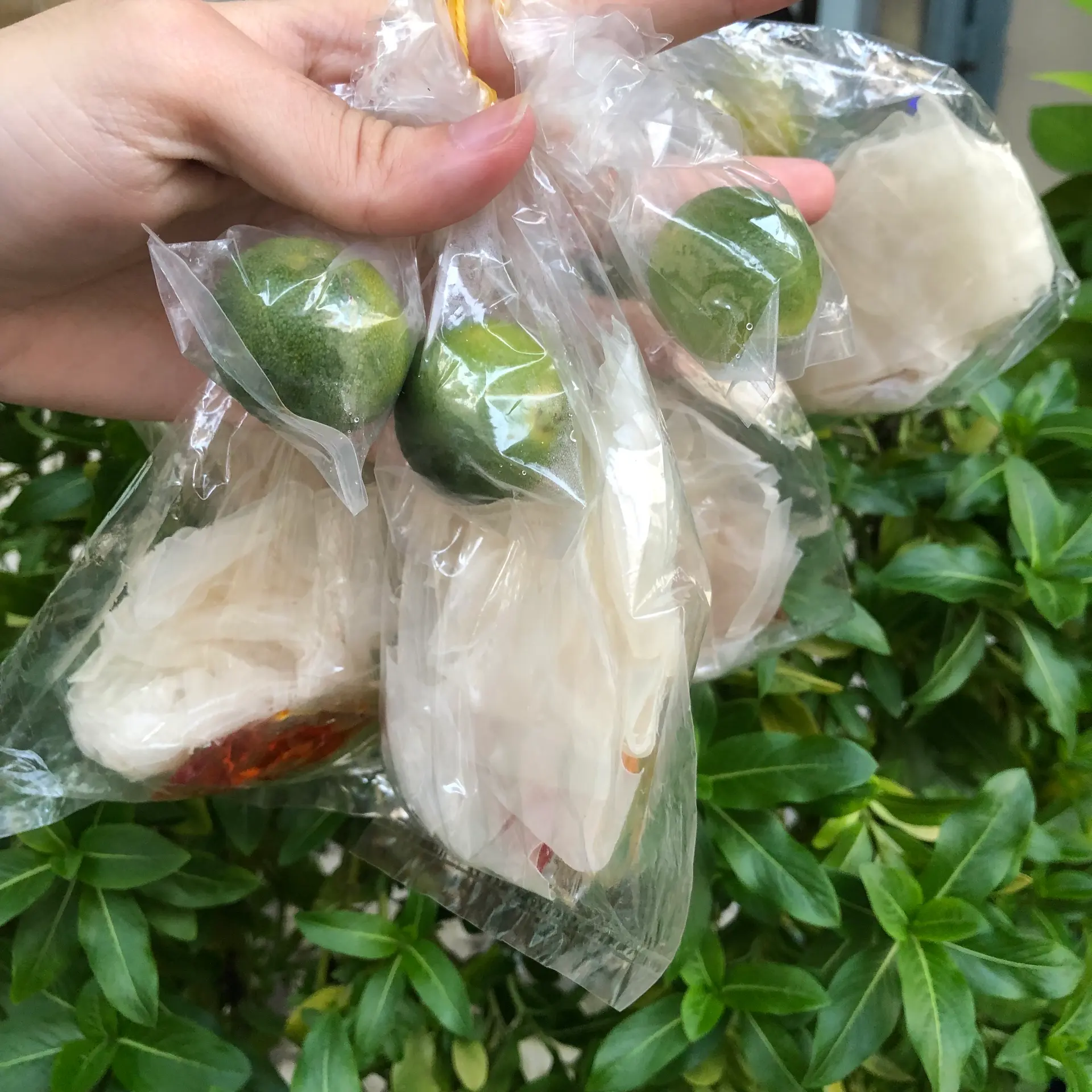 Hình ảnh Bánh tráng muối tắc