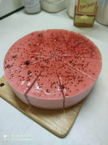 Hình ảnh Raspberry Cheesemousse Nguyên ổ 