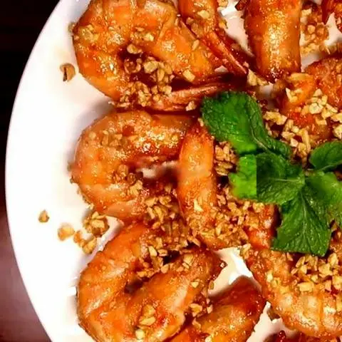 Hình ảnh Tôm xào tỏi 1 phần