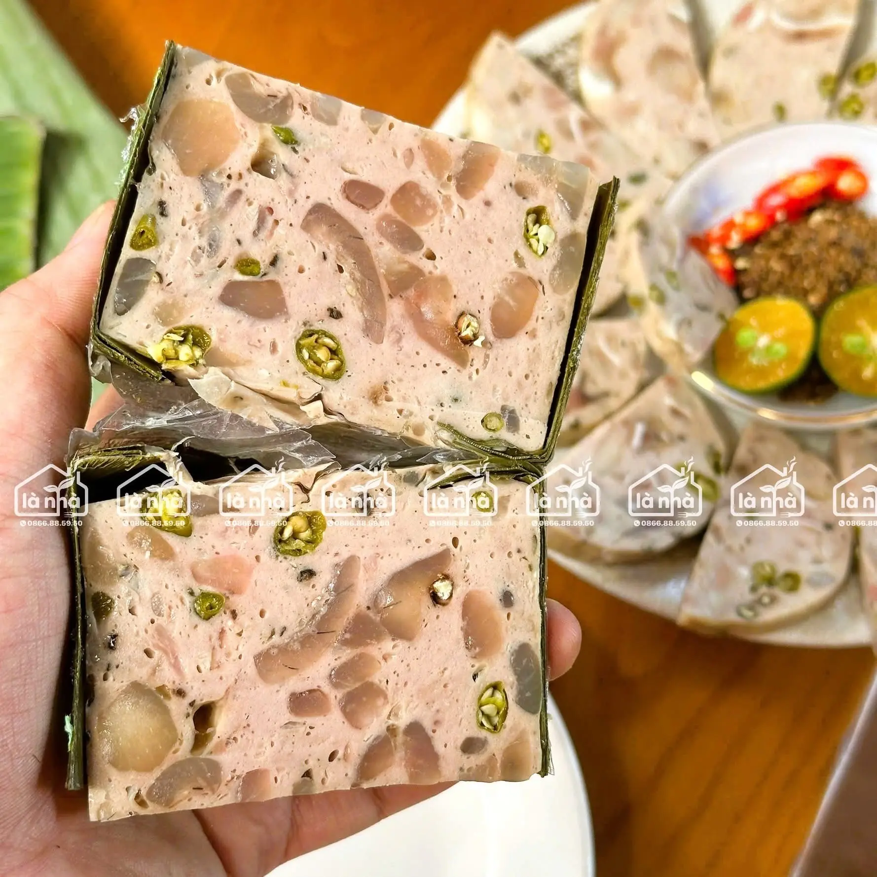 Hình ảnh Chả da hạt lựu