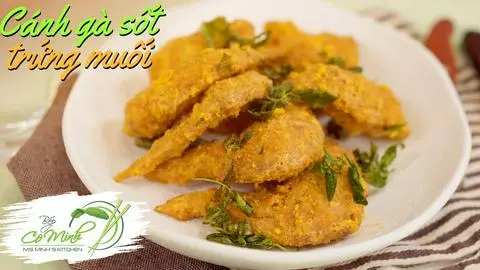 Hình ảnh Cánh Sốt Trứng Muối