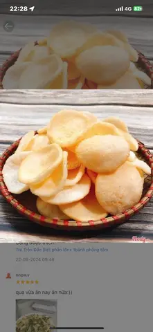 Hình ảnh 1 bịch bánh phồng tôm