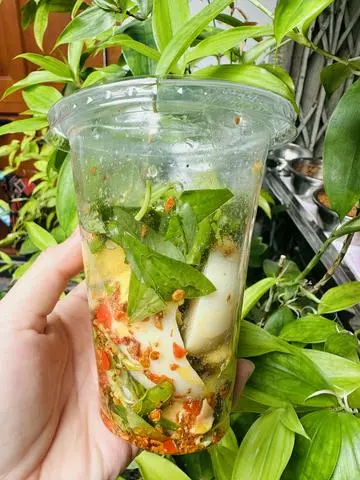 Hình ảnh trứng gà vữa lắc sate