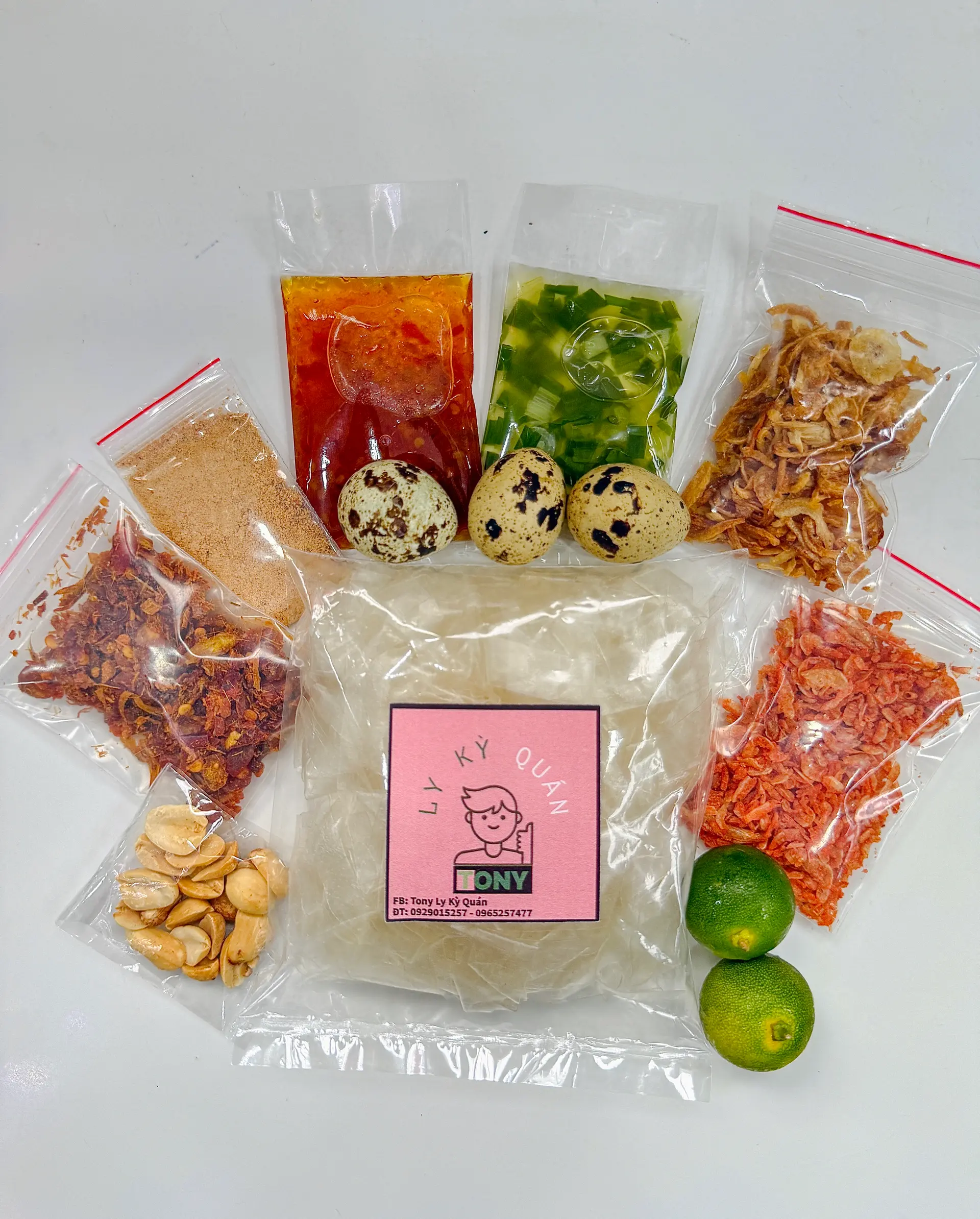 Hình ảnh Bánh Tráng Sợi Phơi Sương Trộn Thập Cẩm 