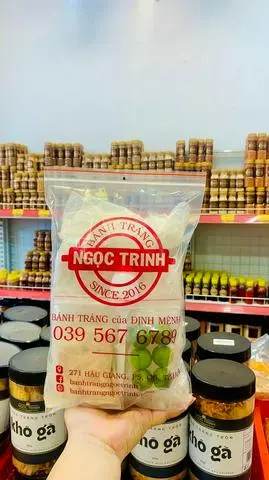 Hình ảnh Bánh tráng muối nhuyễn cao cấp