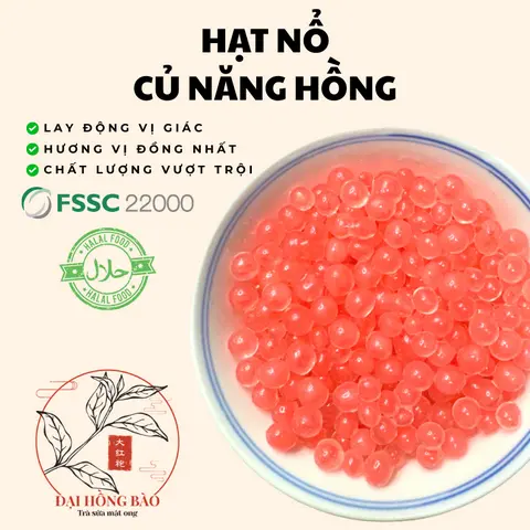 Hình ảnh Hạt nổ Củ Năng Hồng