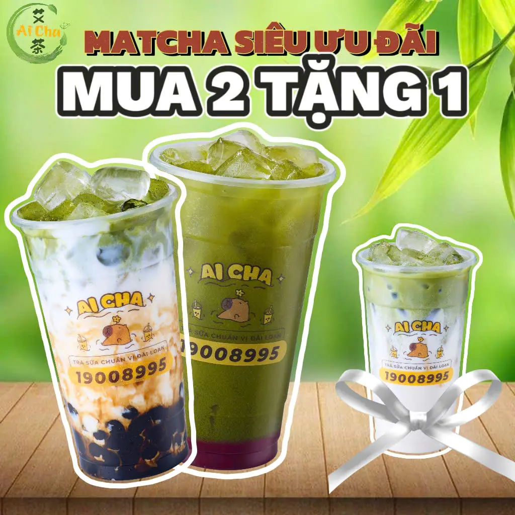 Hình ảnh [MATCHA MUA 2, TẶNG 1] ĐẶT NGAY KẺO LỠ!