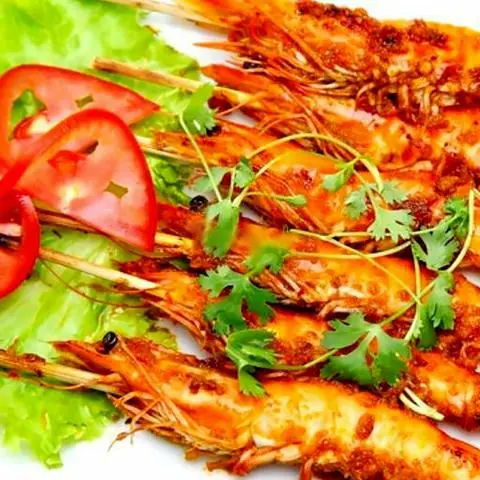 Hình ảnh Tôm Nướng Muối Tiêu 1 Phần