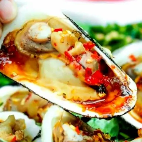 Hình ảnh Sò dẹo nướng muối ớt