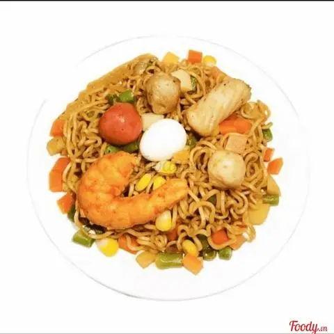 Hình ảnh Combo Mì trộn Thập Cẩm + Pepsi