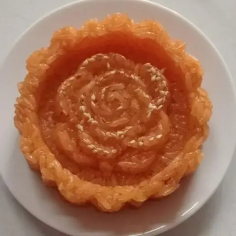 Hình ảnh Xôi gấc in nhỏ 