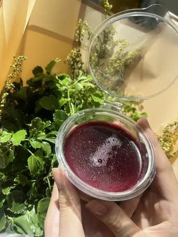 Hình ảnh Panna cotta vị việt quất