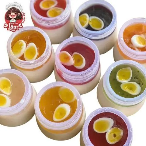 Hình ảnh Panna cotta việt quất