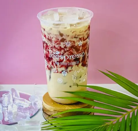 Hình ảnh Trà sữa việt quất
