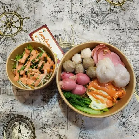 Hình ảnh Mì Trộn Thập Cẩm ( kèm salad)