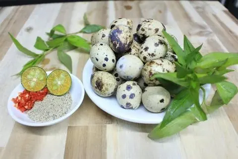 Hình ảnh Trứng cút luộc (10 quả)