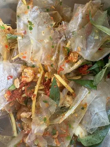 Hình ảnh Bánh Tráng Trộn Truyền Thống