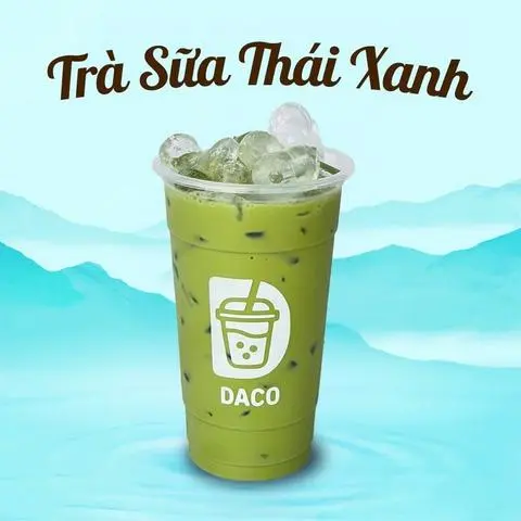 Hình ảnh Trà sữa thái xanh