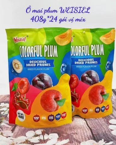 Hình ảnh ô mai mix gói 408gr