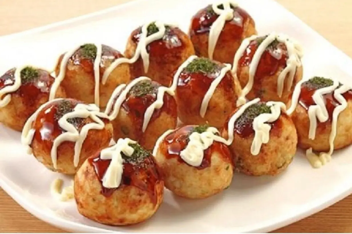 Hình ảnh Takoyaki nhân tôm - 4 viên