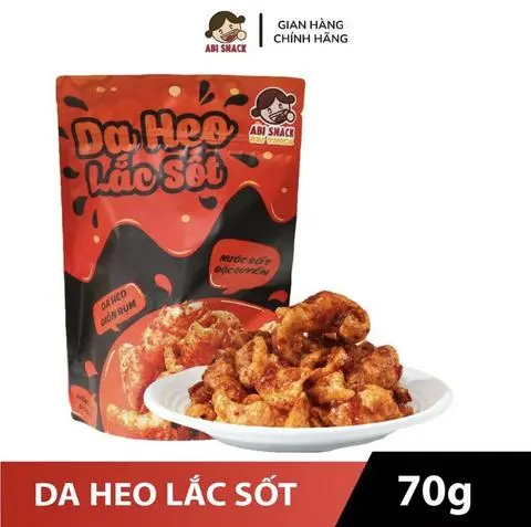 Hình ảnh Da heo lắc sốt Abi snack