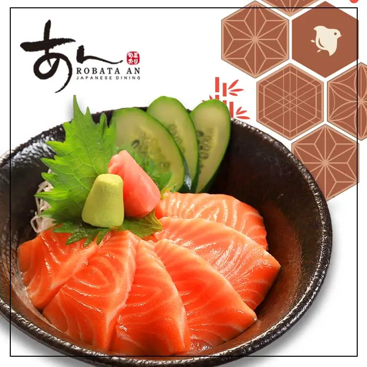 Hình ảnh Salmon Sashimi Rice Bowl /Cơm tô cá hồi Sashimi