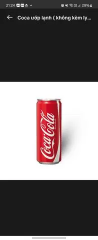 Hình ảnh Coca ướp lạnh ( không kèm ly đá)