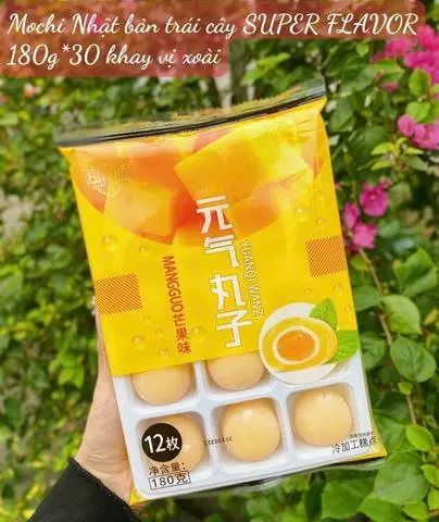 Hình ảnh •Bánh Mochi Kem Lạnh Xoài[1 Khay]