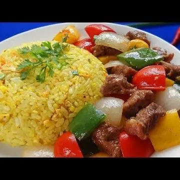 Hình ảnh Cơm bò lúc lắc.