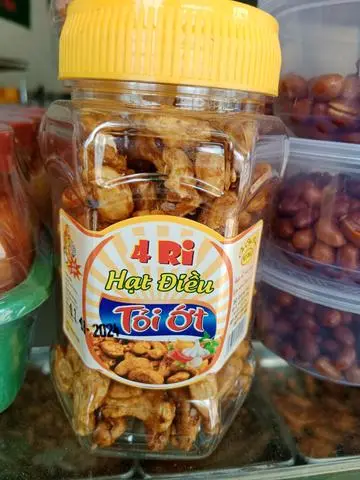 Hình ảnh Hạt điều rang tỏi ớt