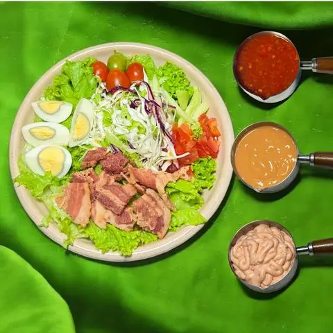 Hình ảnh Salad bacon trứng