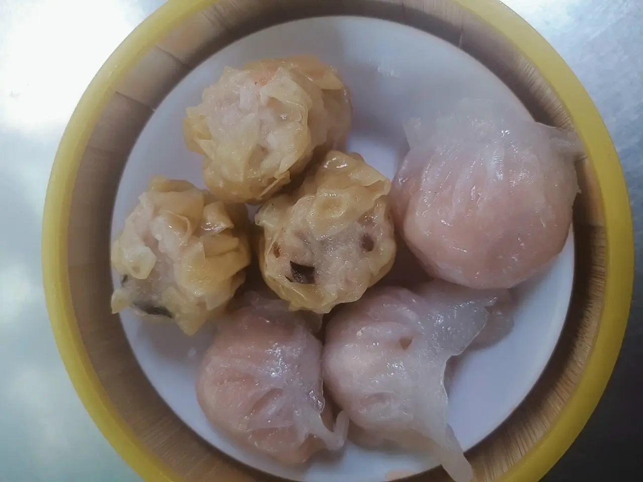 Hình ảnh há cảo tôm+ xí mại tôm (6viên)