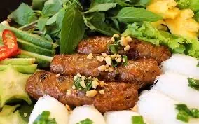 Hình ảnh bún mỡ chài