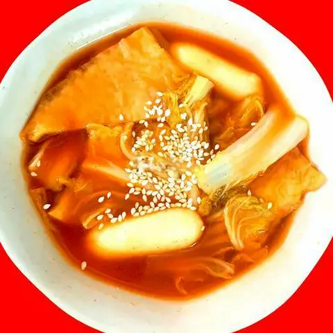 Hình ảnh Tteokbokki nhân phô mai