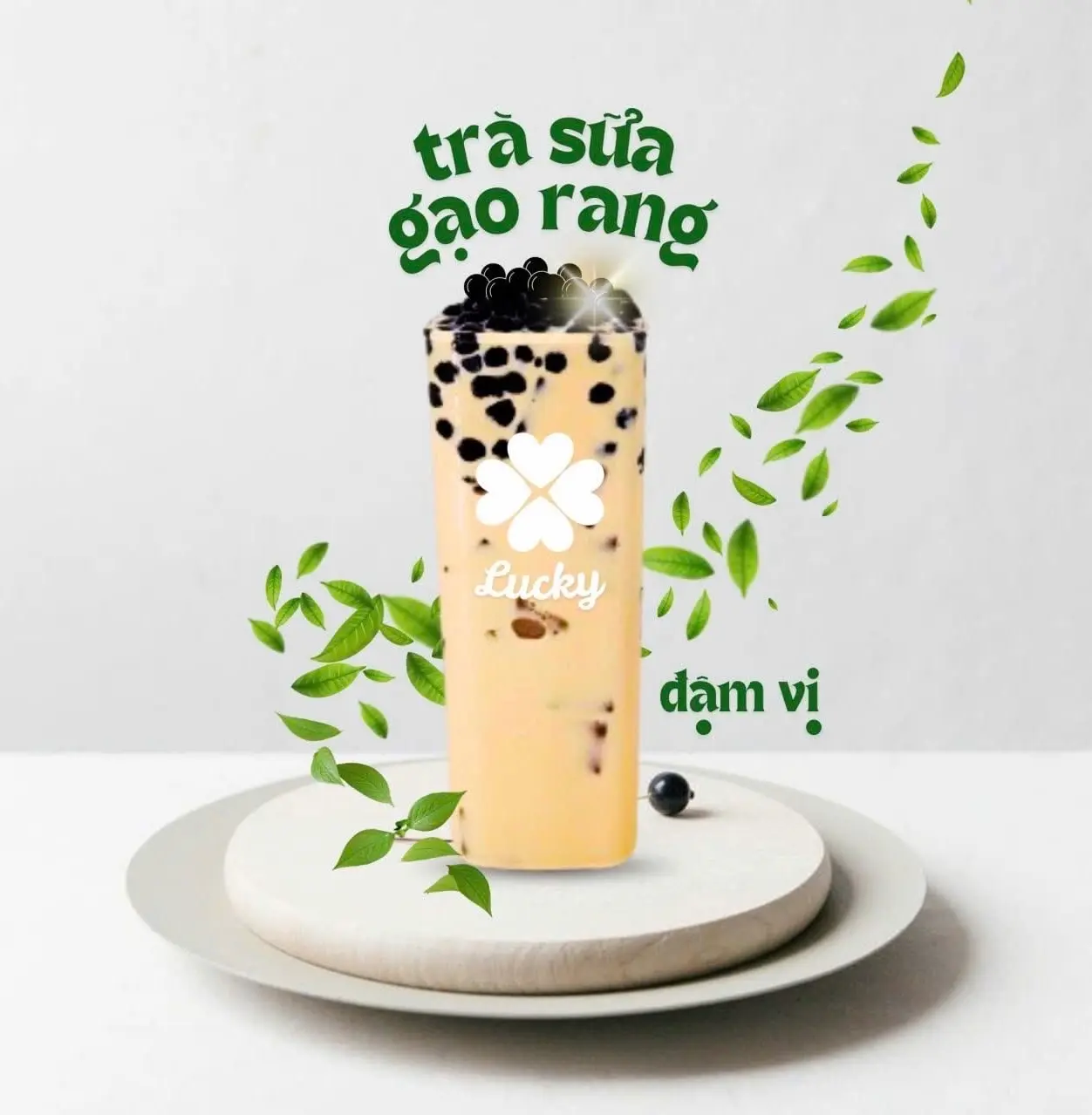 Hình ảnh Trà Sữa Gạo Rang