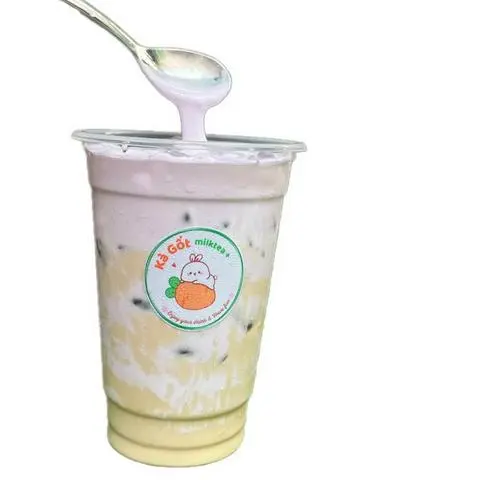 Hình ảnh Trà Sữa Kem Dẻo Khoai Môn