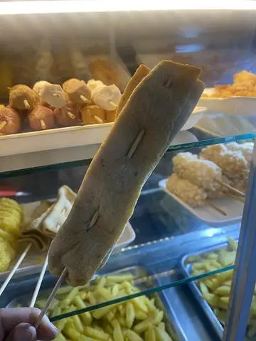 Hình ảnh chả cá xiên 