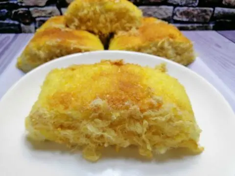 Hình ảnh bánh mì dừa chà bông 