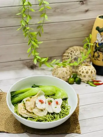 Hình ảnh Mì cá - sủi cảo hải sản