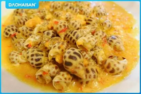 Hình ảnh ốc hương sốt Hoàng kim 