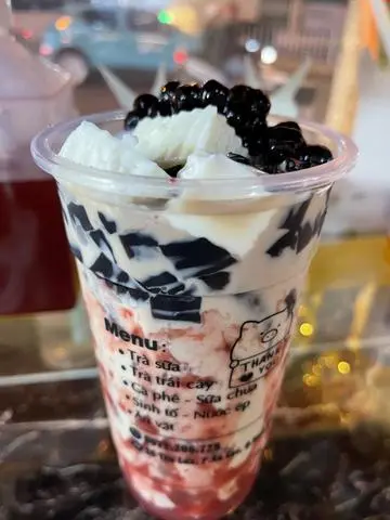 Hình ảnh Trà sữa truyền thống full topping 