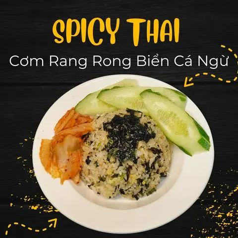 Hình ảnh Cơm Rang Rong Biển Cá Ngừ - Thai Fried Rice With Tuna & Seaweed
