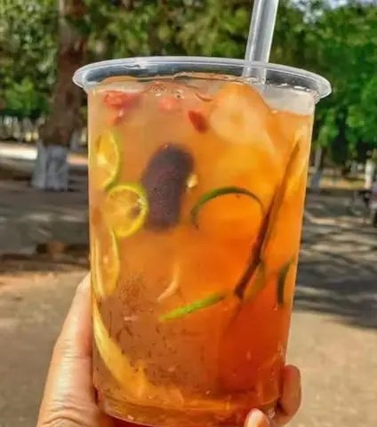 Hình ảnh trà tắc ly lớn