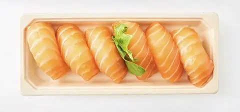 Hình ảnh N-salmon 6: Nigiri cá hồi 6 pc