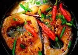 Hình ảnh CƠM CÁ HÚ KHO TỘ
