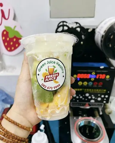 Hình ảnh Sữa Chua Dẻo Bơ + Xoài Trân Châu Cốt Dừa 