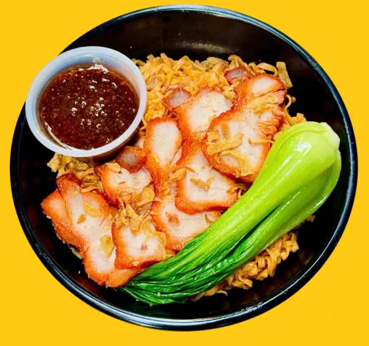 Hình ảnh Mì Trộn Xá Xíu + Nước Sốt