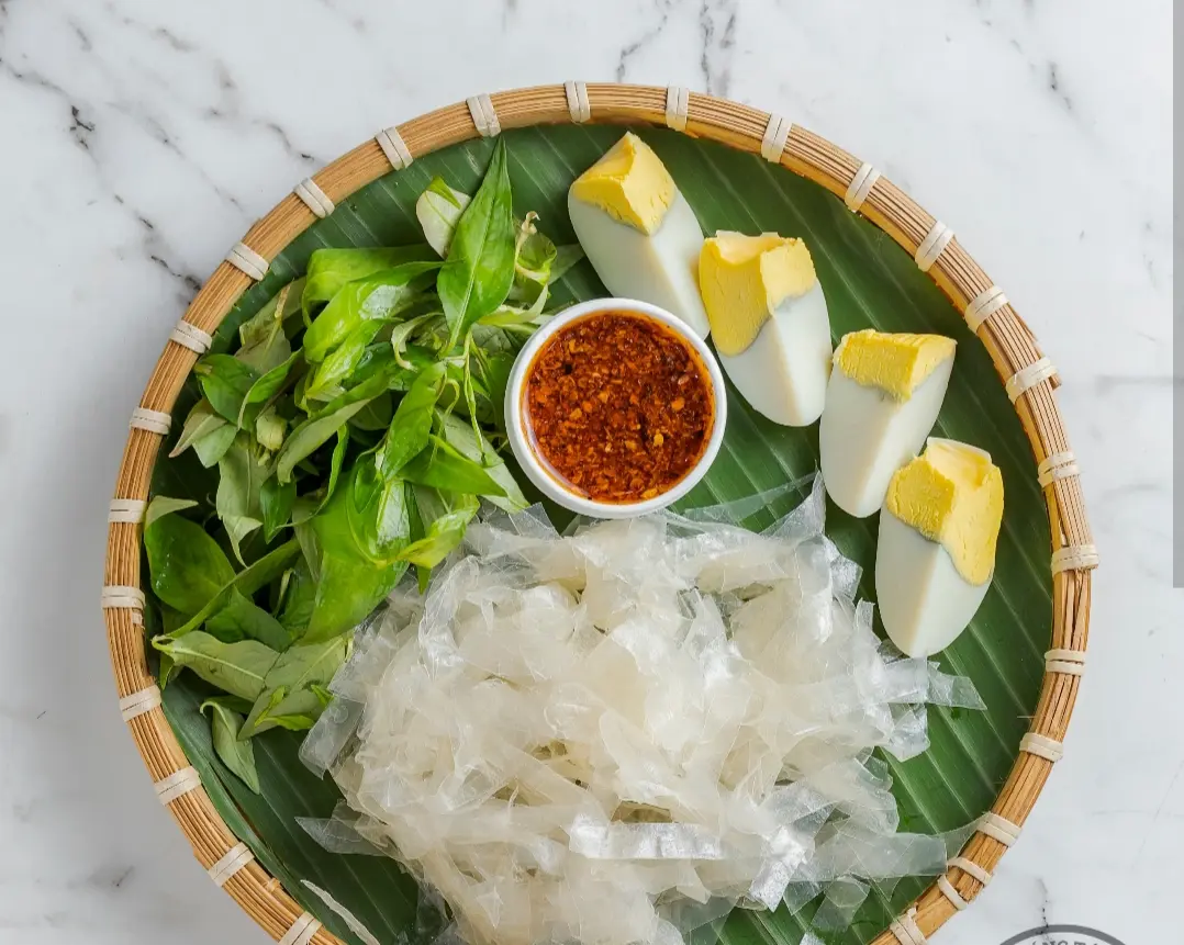 Hình ảnh bánh tráng chấm