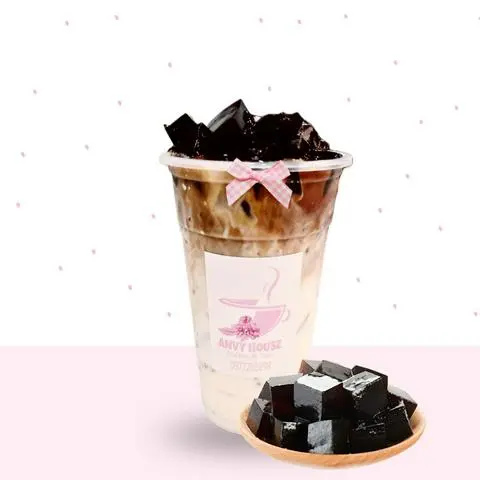 Hình ảnh Cafe Sữa Tươi Sương Sáo Hạt Chia 700ml