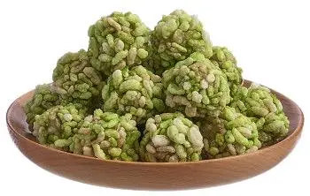 Hình ảnh Chả cá bọc cốm xanh